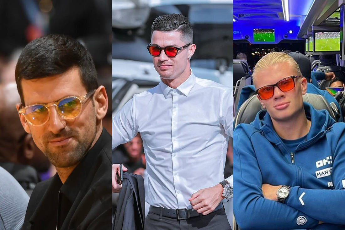 Zašto Đoković, Ronaldo i Haaland koriste blue-blocker naočare?